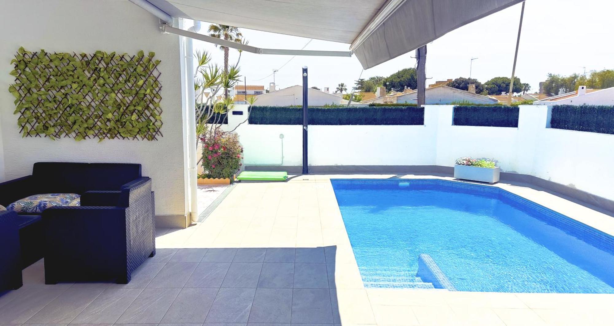 Вилла Casa Soleada Piscina Climatizada Y Privada Сантьяго-де-ла-Рибера Экстерьер фото