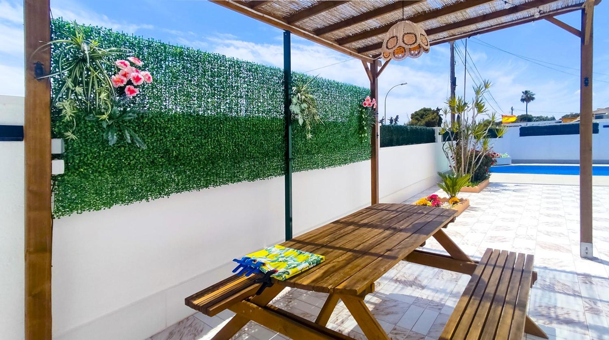 Вилла Casa Soleada Piscina Climatizada Y Privada Сантьяго-де-ла-Рибера Экстерьер фото